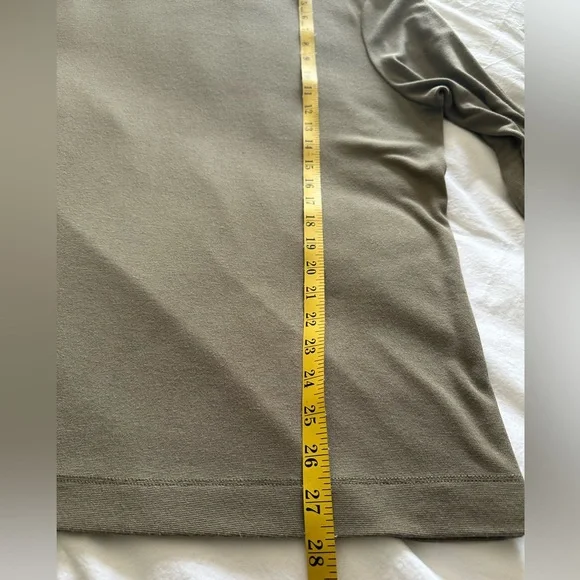 Theory men’s sage green long sleeve shirt, size XL - Picture 8 of 9